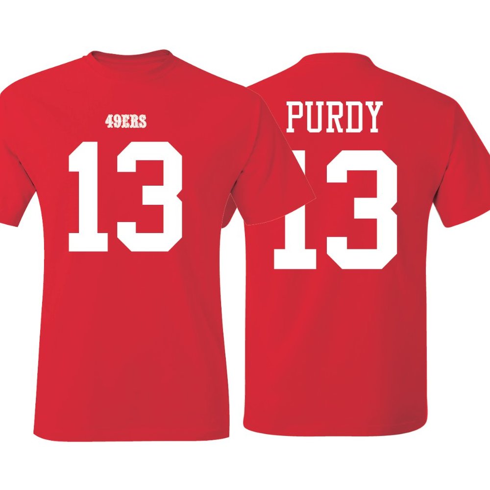 San Francisco 49ers Brock Purdy Jersey T-Shirt